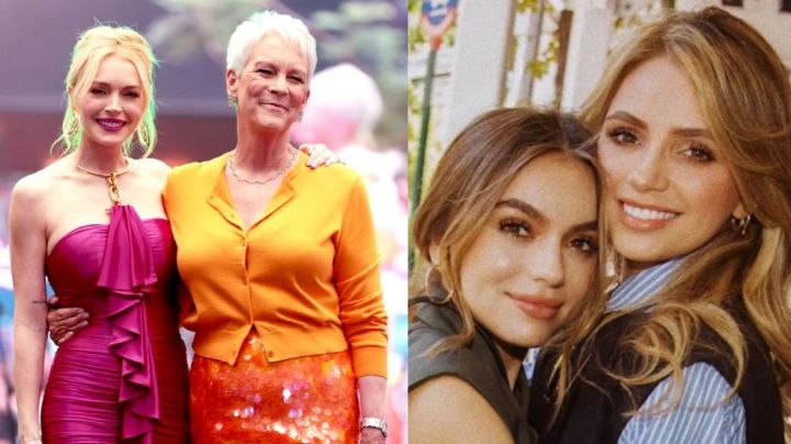 Así fue el encuentro de Angélica Rivera y Sofía Castro con Lindsay Lohan y Jamie Lee Curtis