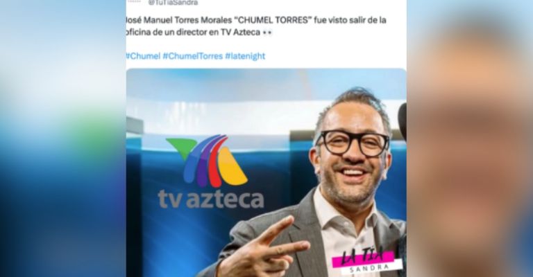 Javier Alatorre sería despedido de TV Azteca tras más de 30 años al aire y Chumel Torres lo reemplazaría