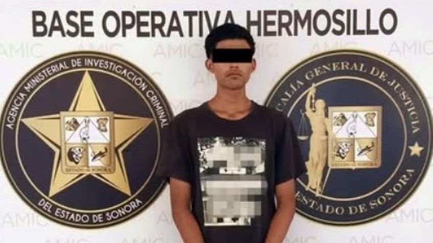 Cae Luis Ángel por robo con violencia en Hermosillo; atacaría a su víctima con un machete