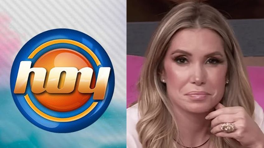 Andrea Escalona se entera en vivo que compañeros de 'Hoy' hablan mal de ella; así reaccionó