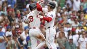 Foto ilustrativa de la nota titulada Alex Bregman se vuela la barda y los Red Sox resisten para derrotar a Dodgers