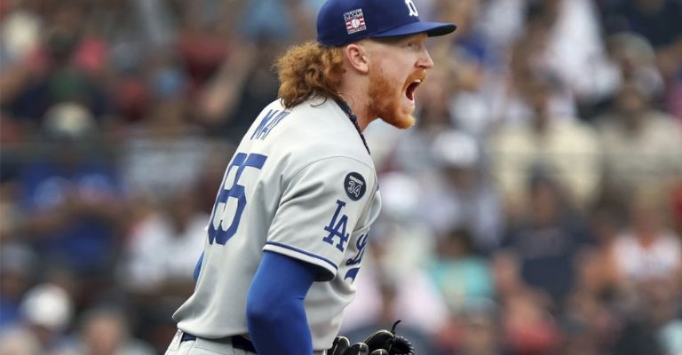 Dustin May inició por los Dodgers