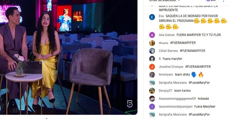 Maryfer Centeno conduce la fiesta de estreno de La Casa de los Famosos México y la piden fuera