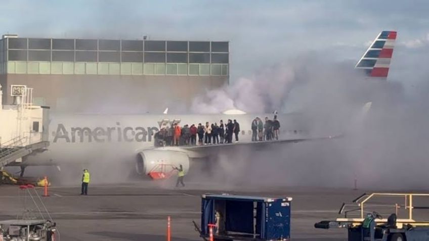 Alerta en EU: Evacúan avión de American Airlines en Denver por humo; esto ocurrió