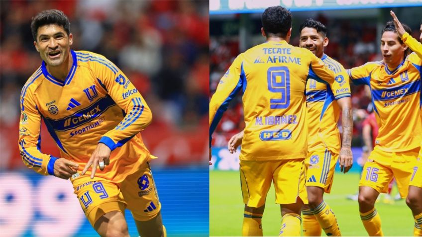 Tigres vence al campeón Diablos del Toluca y le quita el invicto en el Apertura 2025
