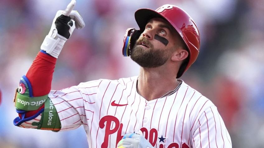 "Váyase a la mie...": Bryce Harper se enfrenta al comisionado de MLB por temas salariales