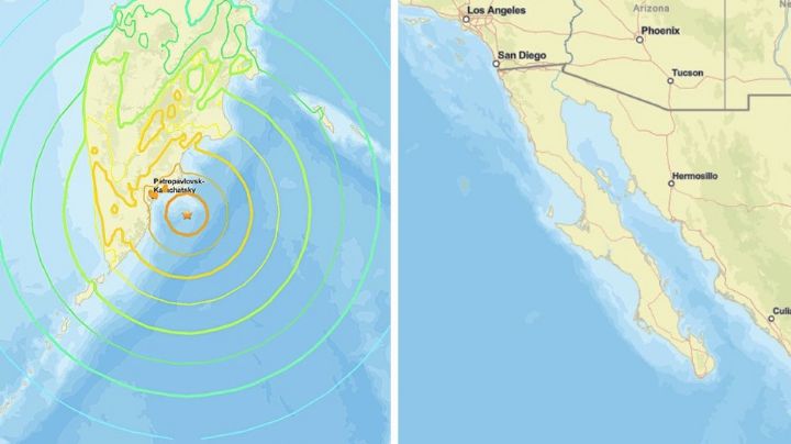 Lanzan alerta de tsunami en México tras sismo en Rusia; estos serán los Estados afectados