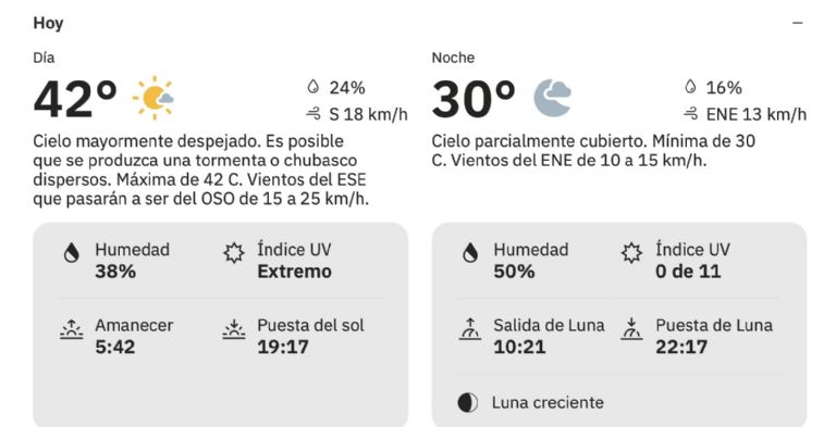 Así será el clima en Hermosillo HOY 29 de julio. Foto: Conagua