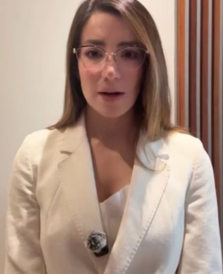 Claudia Mollinedo se disculpó 