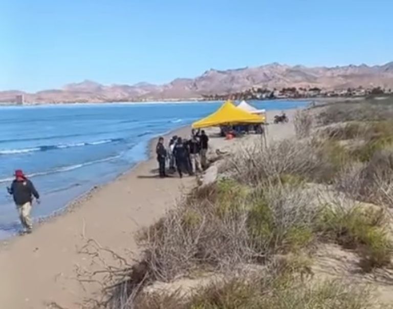 Localizan restos humanos en playa de San Carlos