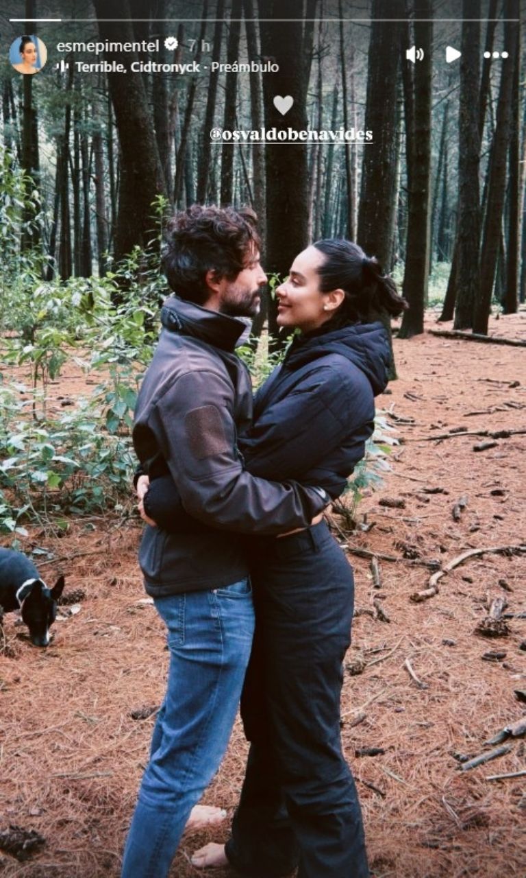 Esmeralda Pimentel desata rumores de reconciliación con Osvaldo Benavides