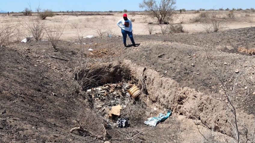 Hallan área de crematorios clandestinos en Hermosillo; podría haber hasta 12 carboneras