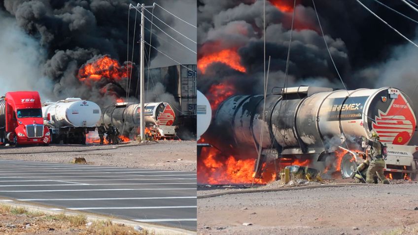 Tras choque de tren y pipa, Bomberos de Cajeme se dicen preparados para grandes siniestros