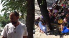 Adiós 'Lady Racista', hola 'Lord Banquetas': Sujeto corre a vendedor ambulante en la CDMX