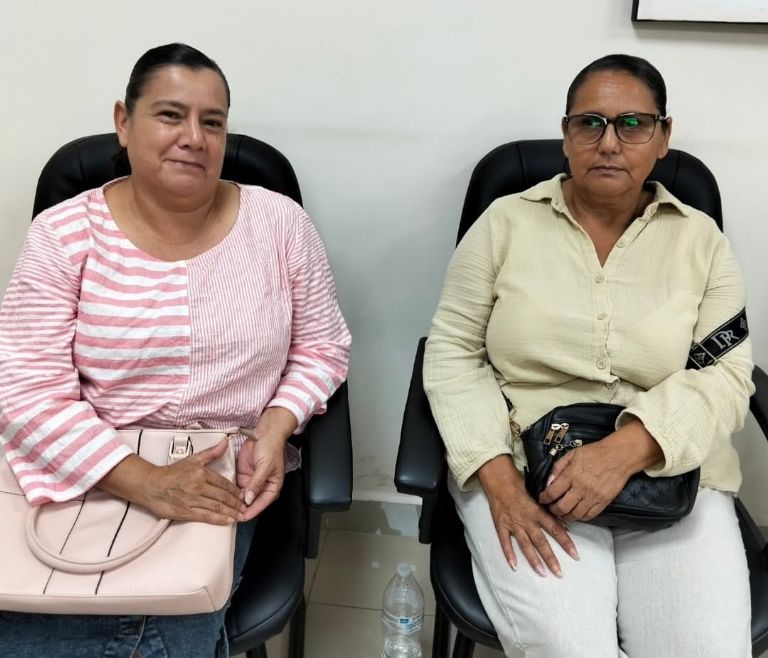 Mujeres beneficiadas por la campaña 