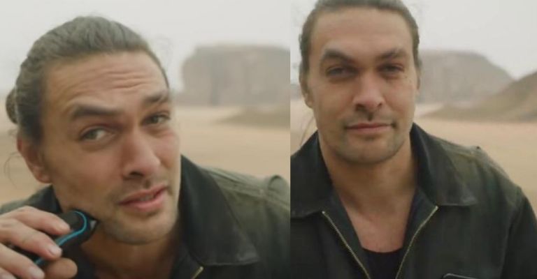 Jason Momoa se despide se su barba 