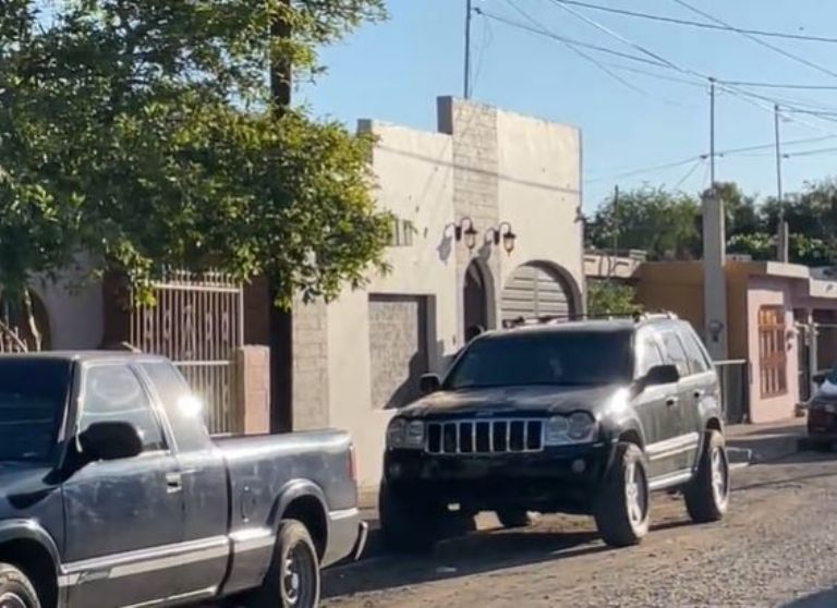 La casa que fue agredida a disparos este viernes