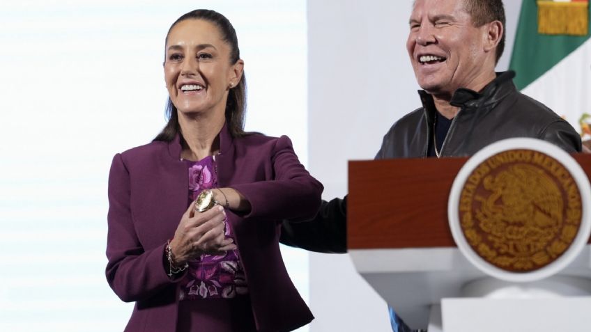 Sheinbaum reacciona a detención de hijo de Julio César Chávez en EU: "No tenía conocimiento"