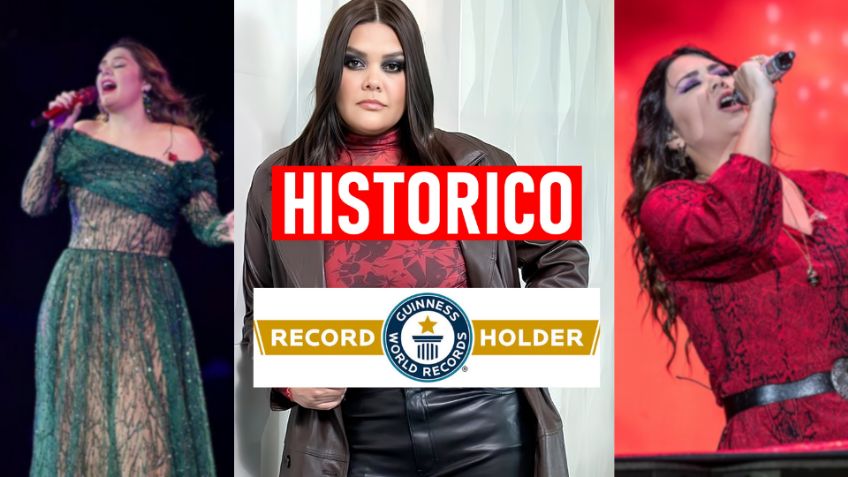 Yuridia gana Récord Guinness como la cantante mexicana con más vistas en YouTube