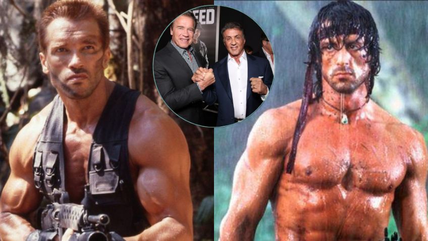Rivalidad en el cine: Arnold Schwarzenegger y Sylvester Stallone,  el fin de la enemistad