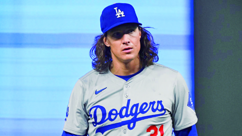 MLB: Tyler Glasnow cerca de volver a la rotación abridora de Los Angeles Dodgers