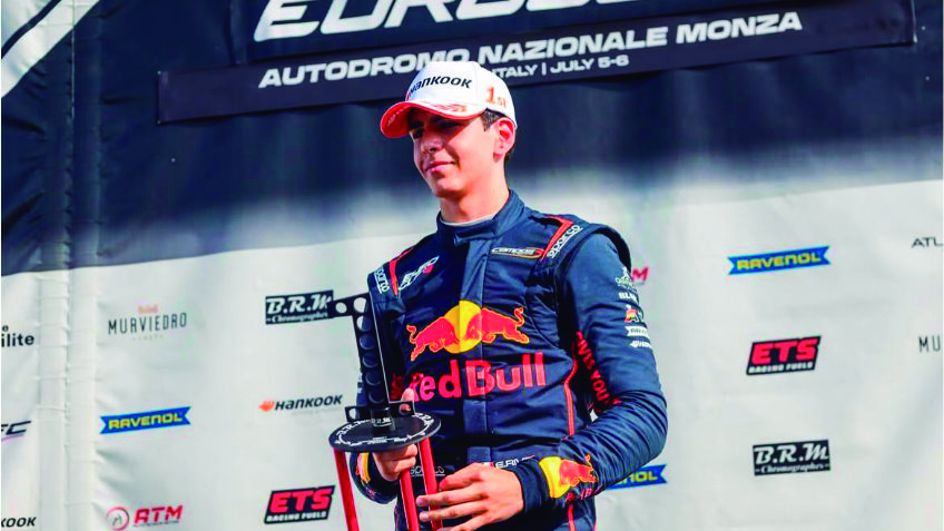 Ernesto Rivera conquista el ‘Templo de la Velocidad’ y es líder en la Eurocup-3