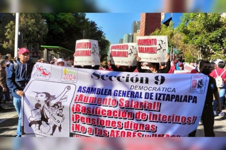 Las secciones 9, 10, 11 y 60 de la CNTE negaron haber hecho destrozos en instalaciones de la SEP