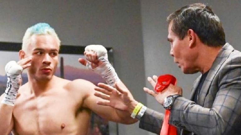 Julio César Chávez rompe en llanto al hablar de Julio César Chávez Jr. en televisión