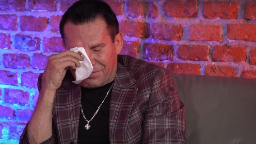 Julio César Chávez rompe en llanto al hablar de Julio César Chávez Jr. en televisión