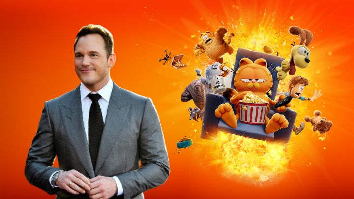 Chris Pratt vuelve a dar voz al gato Garfield tras el éxito en taquilla de la primera cinta