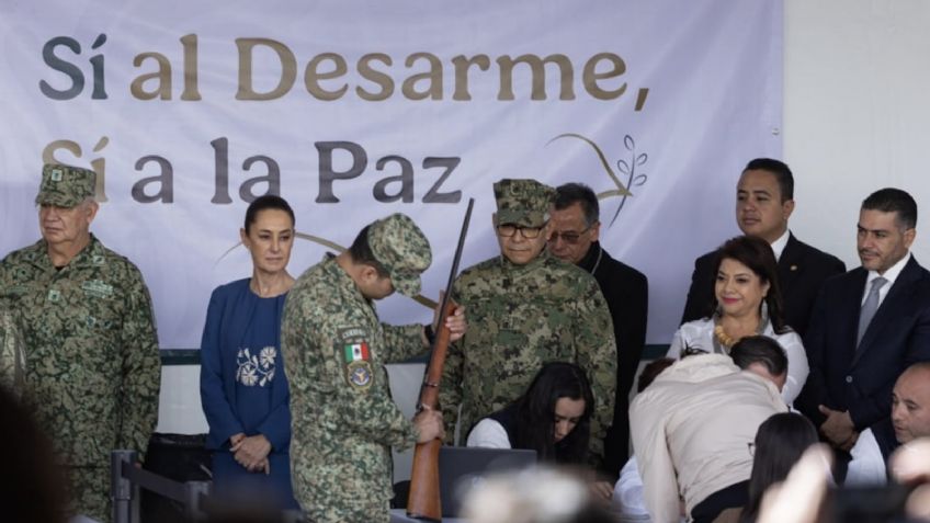 'Sí al desarme, sí a la paz': Llegará a Cajeme, Sonora, programa para canjear armas por dinero