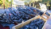 Foto ilustrativa de la nota titulada Destruyen más de 500 armas y 69 mil cartuchos del crimen organizado en Hermosillo