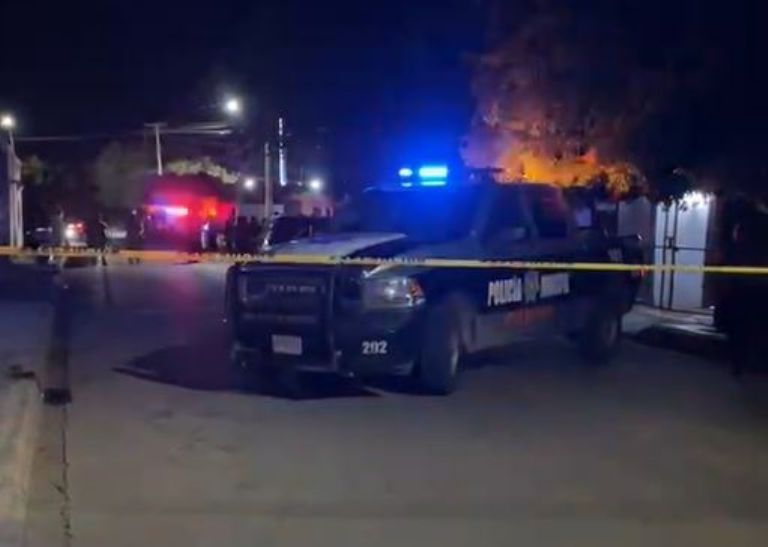 Autoridades acordonaron la escena del crimen