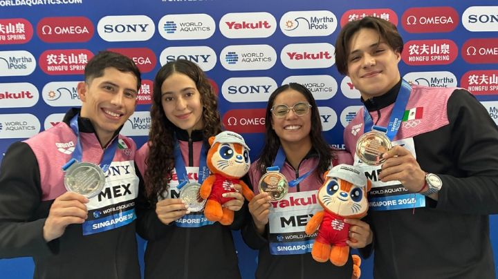 Sigue a México en su lucha por conseguir más medallas en el Mundial de Natación 2025