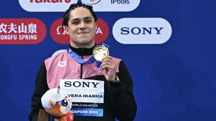 Sheinbaum felicita a Osmar Olvera por su histórica actuación en el Mundial de Singapur 2025