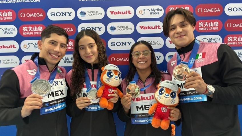 Sigue a México en su lucha por conseguir más medallas en el Mundial de Natación 2025