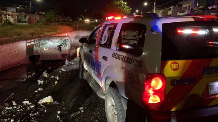 Hay varios lesionados: Efectivos del Ejercito Mexicano sufren accidente al sur de Culiacán