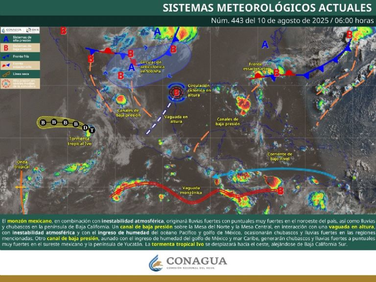 Así será el clima en México este domingo. Foto: Facebook
