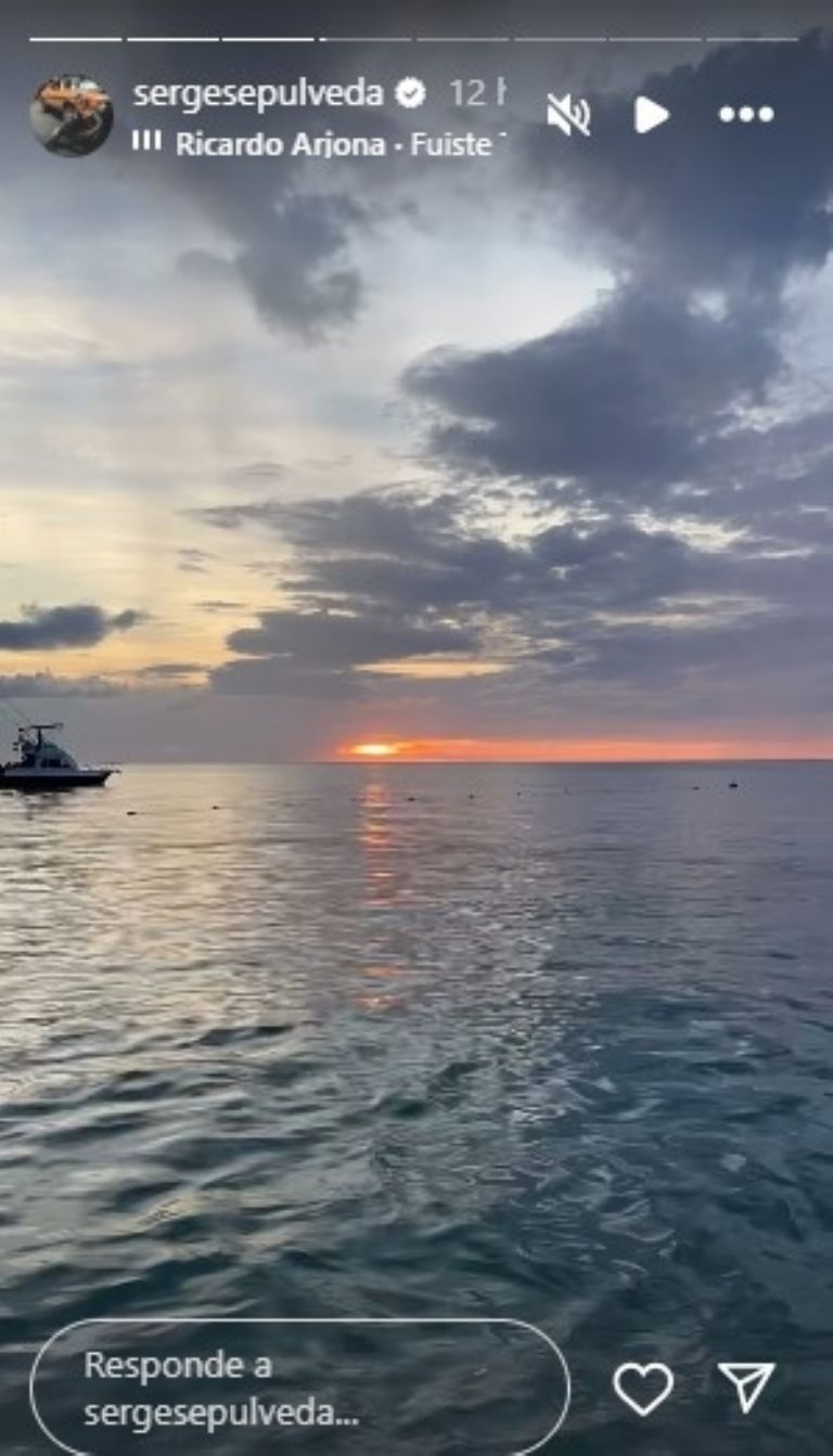 Sergio Sepúlveda de vacaciones 