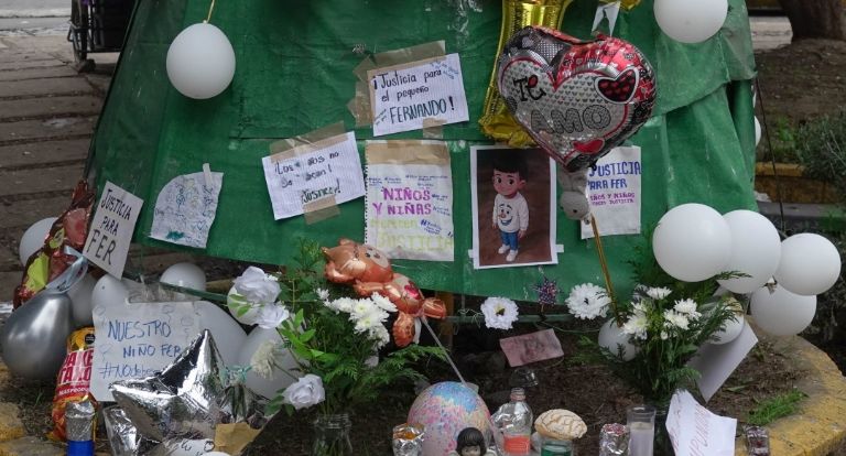 El sábado 9 de agosto dieron el último adiós a 'Fernandito'. Foto: Twitter