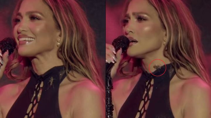 VIDEO: Jennifer López es interrumpida por un grillo en pleno evento en Kazajistán