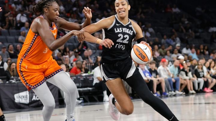 Noche histórica para A'ja Wilson: es la primera con un doble-doble de 30-20 en la WNBA