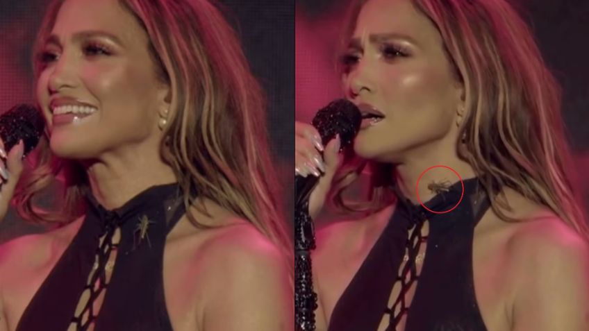 VIDEO: Jennifer López es interrumpida por un grillo en pleno evento en Kazajistán