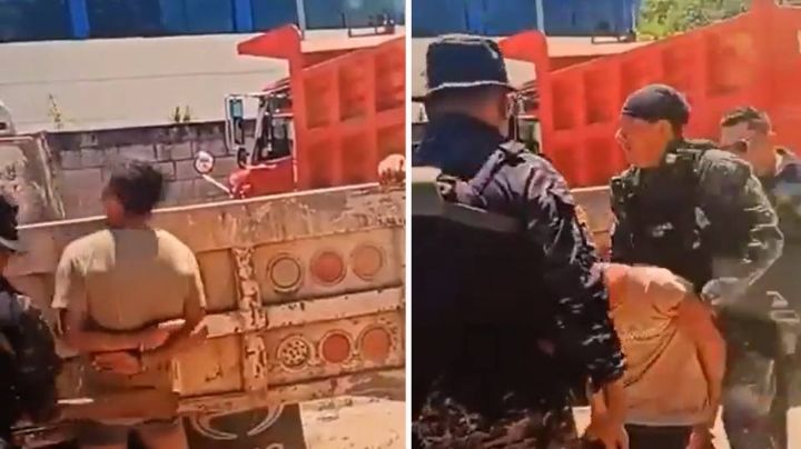 VIDEO: Retiran de su cargo e investigan a oficial por tablear a joven detenido en Chiapas