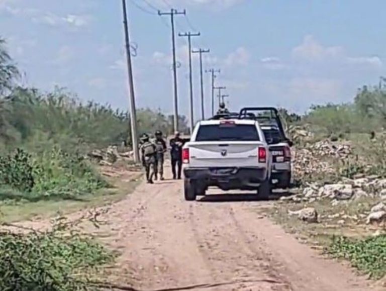 El lugar donde fue encontrado el hombre sin vida