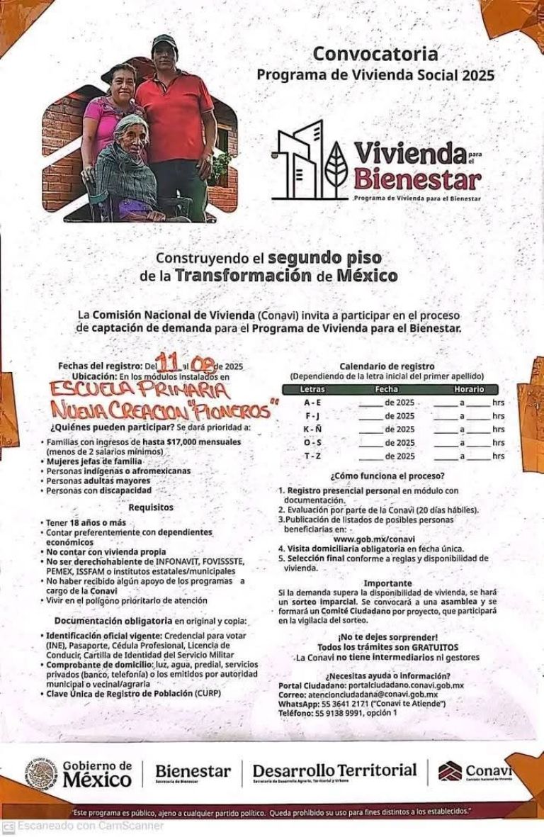 Aquí lo que ocupas para registrarte