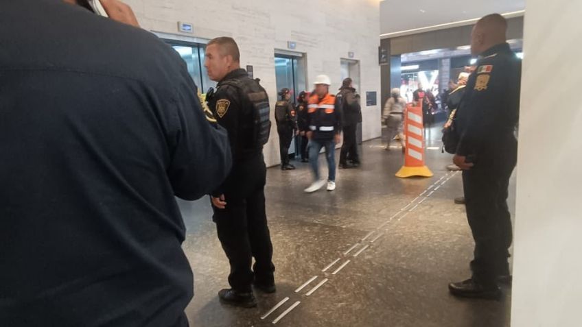 VIDEO muestra momento exacto del desplome del elevador en Plaza Mítikah: Esto ocurrió