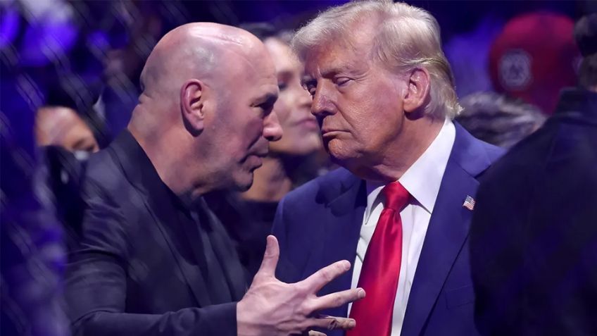 El octágono de la UFC llega a la Casa Blanca en 2026; Dana White y Donald Trump lo confirman
