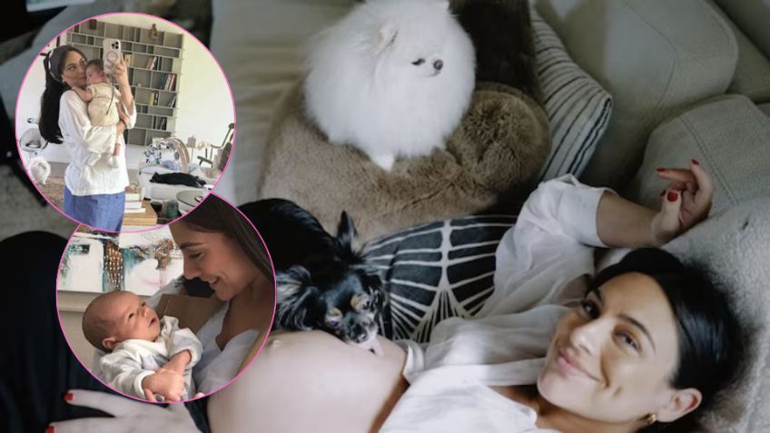 ¡Tres meses de edad! Ana Brenda Contreras presume foto tierna de su bebé