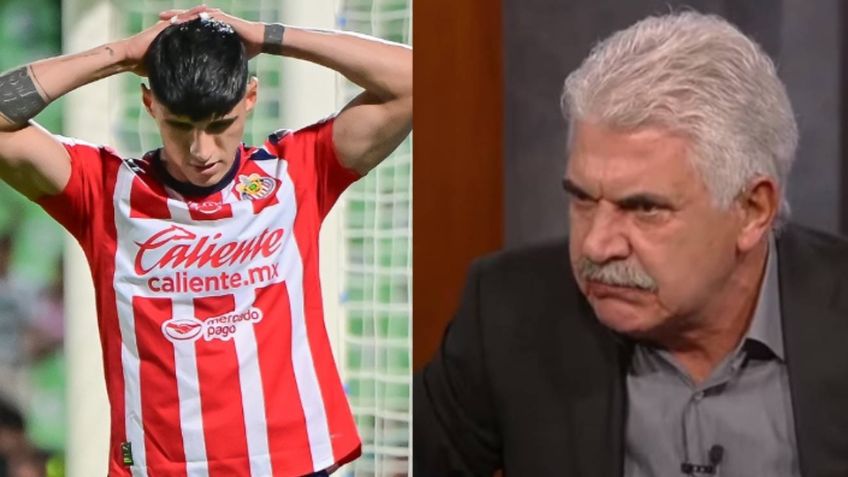 "Es un bruto": 'Tuca' Ferretti insulta a Alan Pulido tras fallar un penal con las Chivas